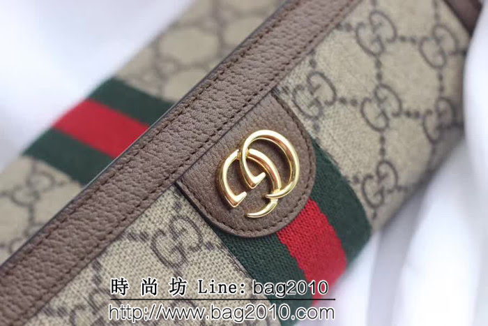 GUCCI古馳 全網獨家供貨 原廠材料 拉鏈長錢包 523154 WTG1818